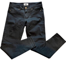 Load image into Gallery viewer, Paige Jeans Womens 29x28 Black Coated Verdugo Ultra Skinny Denim Ladies