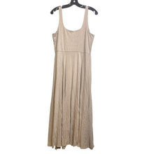 Load image into Gallery viewer, Tahari Dress Womens Large Beige Sleeveless Casual Sundress Beachy Normalcore