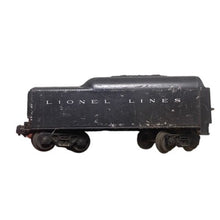 Load image into Gallery viewer, Four Vintage Lionel Train Cars Coal Tender Stock Car Caboose USA Collectible Toy
