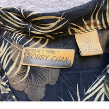Load image into Gallery viewer, Bobby Chan Shirt Mens Extra Large Hawaiian Silk AOP PGA Golf Casual Athleisure