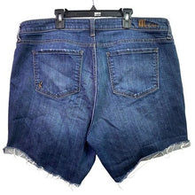 Load image into Gallery viewer, KUT from the Kloth Shorts Womens 14W Blue Jean Cut Off Frayed Denim Casual