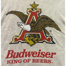 Load image into Gallery viewer, Vintage Budweiser Shirt Mens Medium Beer Logo Advertising Grunge Streetwear