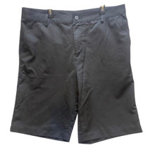 Load image into Gallery viewer, Adidas Shorts Adult 34 ClimaLite Flat Front Golf Performance Athletic Black Mens