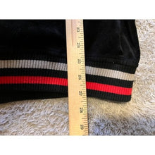 Load image into Gallery viewer, Vintage South Pole Sweatshirt Mens Medium Black Velour Full Zip Spell Out Y2K