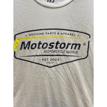 Load image into Gallery viewer, Motostorm Shirt Mens Large Grunge Motorbike Racing Italy Genuine Parts Apparel