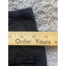 Load image into Gallery viewer, Benjamin Black Shorts Adult 30 Cargo Black Snaps Pockets Casual Outdoor