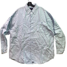 Load image into Gallery viewer, Tommy Bahama Shirt Mens Large Indigo Palms Linen Light Blue Beachy Costal