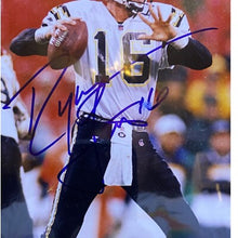 Load image into Gallery viewer, Ryan Leaf Autographed Photo San Diego Chargers Football #16 1998-2001 Framed