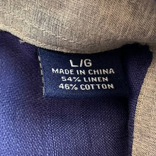 Load image into Gallery viewer, Tommy Bahama Shirt Mens Large Linen Blend Preppy Academia Beachy Coastal Career