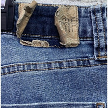 Load image into Gallery viewer, Smoke & Ash Jeans Mens 38x32 Distressed Thrashed Grunge Moto Everyday Streetwear