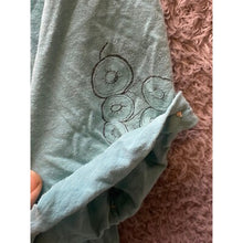 Load image into Gallery viewer, Release The Kraken Shirt Womens Medium Pirate Turquoise Blue Grunge Westport WA