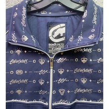 Load image into Gallery viewer, ECKO UNLTD Jacket Mens Extra Large Full Zip AOP Logo Y2K Hip Hop Spell Out