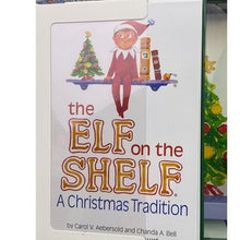 Load image into Gallery viewer, Shelf Under The ELF Boy Blue Eyes Scout w/ Storybook A Christmas Tradition NEW