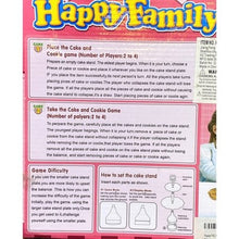 Load image into Gallery viewer, Happy Family Balance Game Cake and Cookie Stacking Toy for Kids Ages 3+