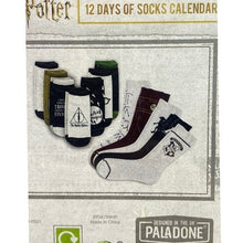 Load image into Gallery viewer, Harry Potter Advent Calendar 12 Days of Socks Gift Box Mens 9-10