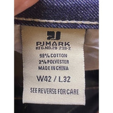 Load image into Gallery viewer, Vintage PJ Mark Jeans Men Size 42x32 Y2K Baggy Hip Hop Skate Wide Leg Streetwear