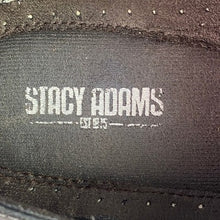 Load image into Gallery viewer, Stacy Adams Shoes Mens 10M Black Velvet Oxford Leather Lace Up