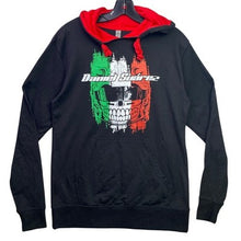 Load image into Gallery viewer, Daniel Suarez Hoodie Mens Small NASCAR Racing Mexican Flag Skull Streetwear