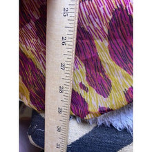 Load image into Gallery viewer, OPPA Blouse Womens Small Patchwork Leopard Cheeta Pink Cut Out Back Sheer NWT