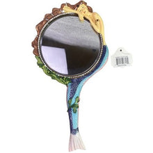 Load image into Gallery viewer, Mermaid Hand Mirror Fairycore Vanity Prop Cosplay Decorative Collectible