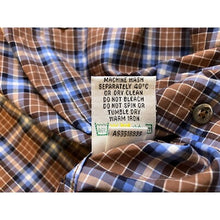 Load image into Gallery viewer, Bugatchi Shirt Mens Extra Large Long Sleeve Plaid Button Down Academia Preppy