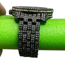 Load image into Gallery viewer, Techno King Watch Mens Iced Hip Hop Crystals Stainless Steel Water Resistant