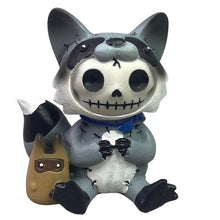 Load image into Gallery viewer, Furrybones Figurine Collectible Raccoon Voodoo Skeleton Stitches NIB