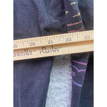 Load image into Gallery viewer, Bermuda Hoodie Mens Medium Rainbow Spell Out Sleeve Hits AOP Grunge Streetwear