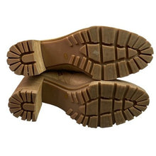Load image into Gallery viewer, Vince Camuto Boots Womens 8M Tan Suede Chunky Platform Zip Ankle Bootes