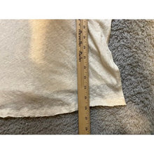 Load image into Gallery viewer, Free People Shirt Womens Medium Oversized Dip Dye Tunic Top Raw Hem Linen Blend