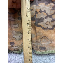 Load image into Gallery viewer, Camouflage Jacket Womens Extra Large Handmade Grunge Pull Over Gorpcore Oversize