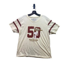 Load image into Gallery viewer, Snoopy Shirt Womens Extra Large Varsity Spell Out Preppy Everyday Streetwear