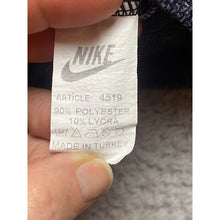 Load image into Gallery viewer, Nike Sweater Adult Medium Quarter Zip Lycra Y2K Football Shield Logo Men