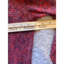 Load image into Gallery viewer, Victoria's Secret Pajama Shirt Womens Large Red Purple Snakskin Sheer Ladies