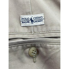 Load image into Gallery viewer, Polo Ralph Lauren Pants Mens 34x29 Tan Pleated Performance Academia Preppy