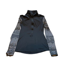 Load image into Gallery viewer, Nike Shirt Womens Medium Athletic Dri Fit Geometric Athleisure Full Zip