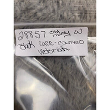 Load image into Gallery viewer, Sundance Jeans Womens Size 8 Black Embroidered Lace Old Money Cameo Victorian