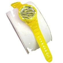 Load image into Gallery viewer, Geneva Watch Womens Jelly Band Bling Crystal Rhinestones Zebra Silicone NEW