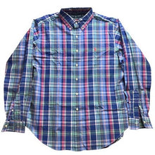 Load image into Gallery viewer, Ralph Lauren Shirt Mens Large Plaid Preppy Academia Career Everyday Streetwear