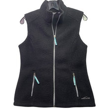 Load image into Gallery viewer, Eddie Bauer Vest Womens Small Sherpa Full Zip Outdoors Hiking Athleisure