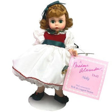 Load image into Gallery viewer, Vintage Madame Alexander Doll Holly 84-S Original Box Green Eyes Strung