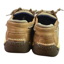 Load image into Gallery viewer, Sperry Top-Siders Mens 12M Tan Leather Boat Shoe Loafers Preppy Everyday