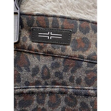 Load image into Gallery viewer, Liverpool Pants Womens 10/30 Brown Gray Leopard Print Stretch Trendy Festival