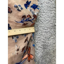 Load image into Gallery viewer, Japna Kimono Womens Large Floral Velvet Burnout Bohemian Tassels Festival