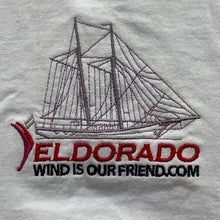 Load image into Gallery viewer, Eldorado Shirt Mens Large White Sailboat Sailing Beachy Coastal Everyday