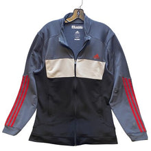Load image into Gallery viewer, Adidas Jacket Mens Large Full Zip Color Block Athleisure Athletic Climalite