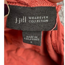 Load image into Gallery viewer, J JILL Shirt Womens Large Mature Career Office Academia Everyday Streetwear