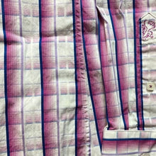 Load image into Gallery viewer, Bugatchi Shirt Mens Large Plaid Preppy Academia Career Office Everyday