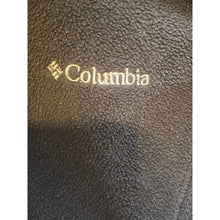 Load image into Gallery viewer, Columbia Jacket Mens Small Black Fleece Full Zip Hooded Logo Outdoors Athleisure