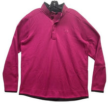 Load image into Gallery viewer, Under Armour Shirt Mens Extra Large Cold Gear Golf Performance Pull Over Magenta